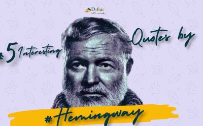 5 interesting quotes by Earnest Hemingway on writing