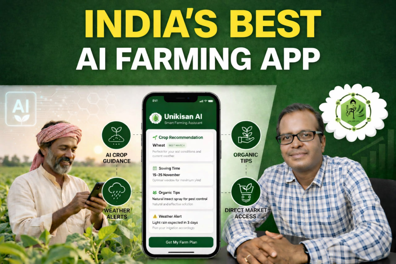 India’s Best AI Farming App Unikisan India’s Best AI Farming App: Unikisan Ai